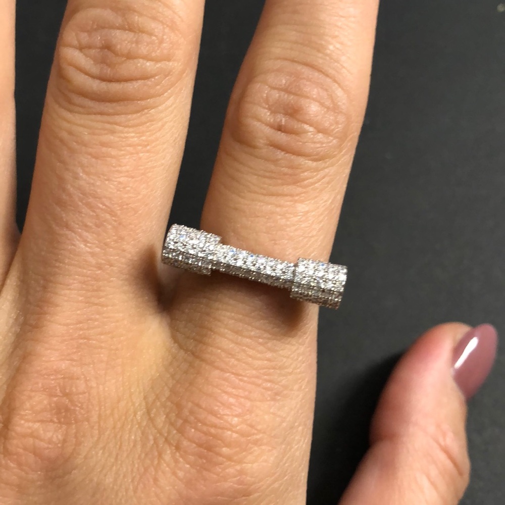 Sterling silver ring - Picture 6 of 8